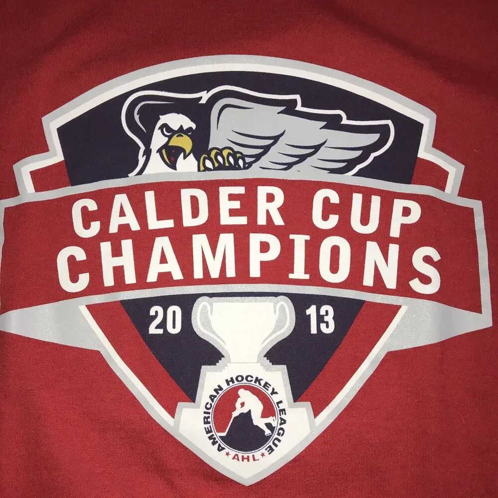Grand Rapids Griffins 2013 Calder Cup‎ Champions XL Red T-Shirt
